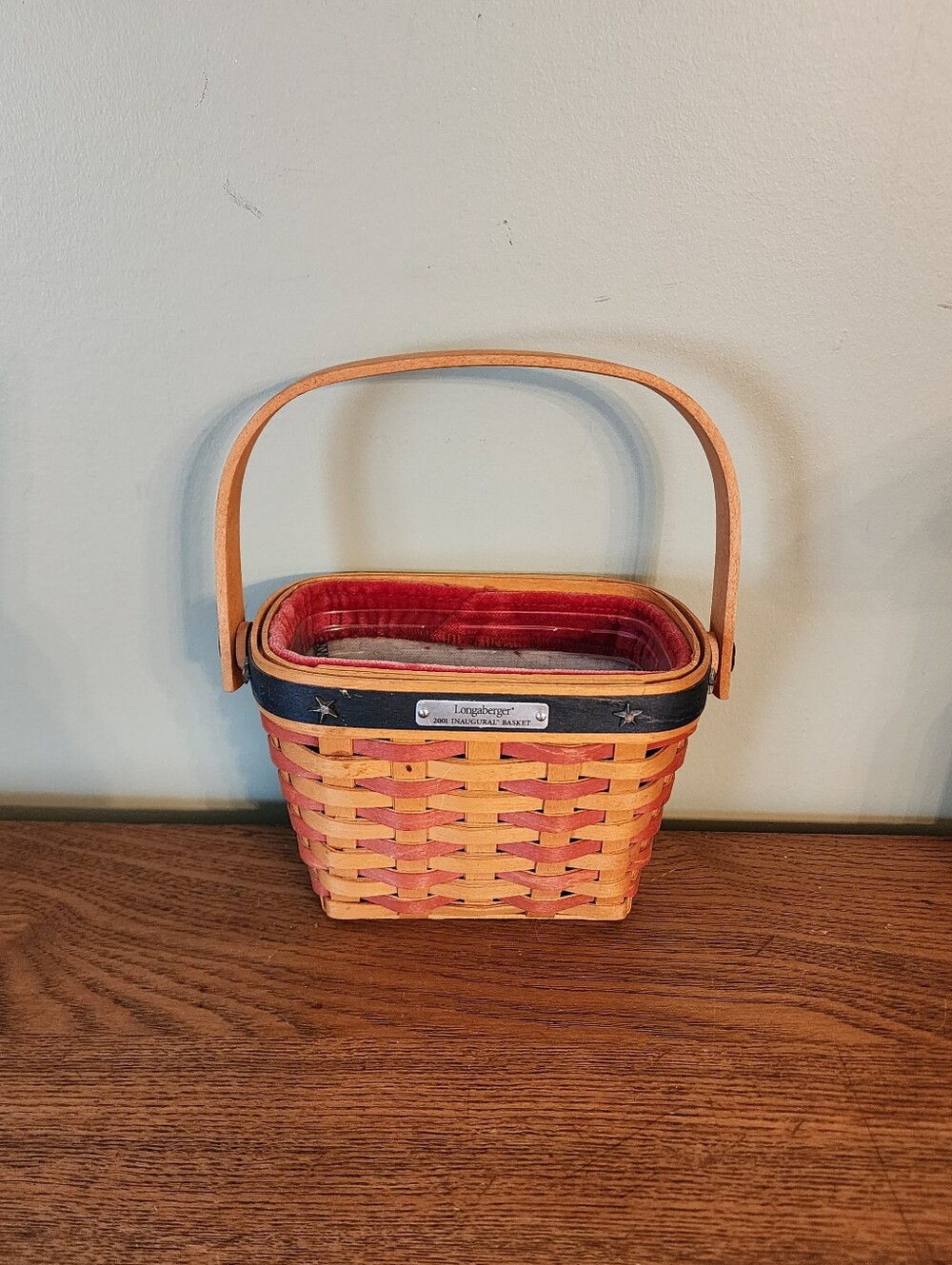 2001 Inaugural Longaberger Basket